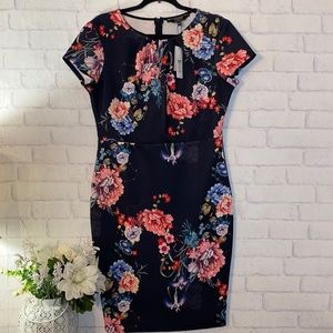 NWT Gorgeous Lipsy London Floral Dress Size 12